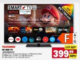 4K UHD TV Angebote von TELEFUNKEN bei E center Bad Saulgau für 399,99 €