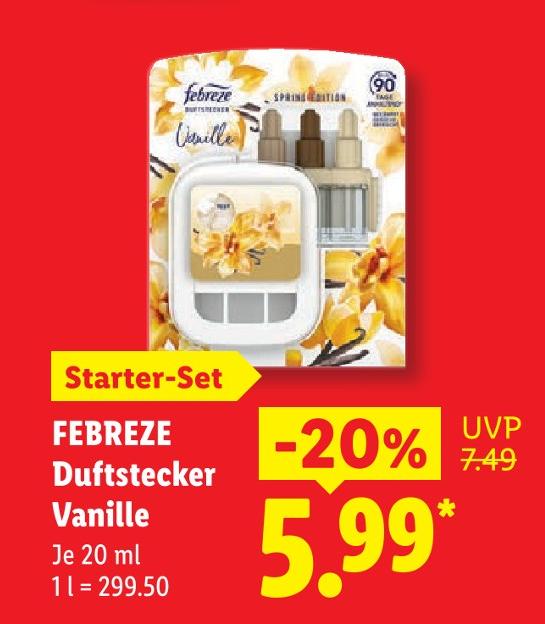 Duftstecker Vanille Starter-Set