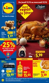 Prospectus Lidl "Votre repas de fêtes" en cours à Garges-lès-Gonesse, Page 1 Catalogue Lidl en cours à Garges-lès-Gonesse, "Votre repas de fêtes", Page 1