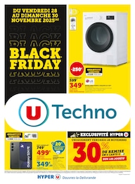 Catalogue Supermarchés Hyper U en cours à Luc-sur-Mer et alentours, BLACK FRIDAY, 8 pages, 28/11/2025 - 30/11/2025