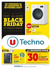 Catalogue Supermarchés Hyper U en cours à Asnelles et alentours, "BLACK FRIDAY", 8 pages, 28/11/2025 - 30/11/2025