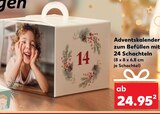 Adventskalender zum Befüllen mit 24 Schachteln im Kaufland Prospekt Adventskalender zum Befüllen mit 24 Schachteln im aktuellen Kaufland Prospekt für 24,95 €