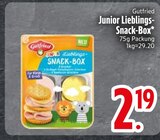 Junior Lieblings-Snack-Box von Gutfried im aktuellen EDEKA Prospekt für 2,19 €