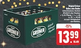 Original Grüner Helles oder Radler Angebote von Original Grüner bei EDEKA Ansbach für 13,99 €