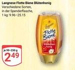 Flotte Biene Blütenhonig Angebote von Langnese bei GLOBUS Bochum für 2,49 €