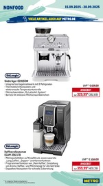 Delonghi Angebote im Prospekt "Wochenangebote + Markets" von METRO auf Seite 21