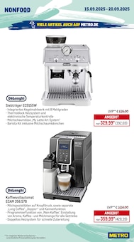 Kaffeevollautomat im METRO Prospekt "Wochenangebote + Markets" mit 27 Seiten (Wolfsburg)