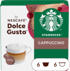 CAPSULES DE CAFÉ CAPPUCCINO STARBUCKS BY DOLCE GUSTO - STARBUCKS - Auchan Hypermarché à Maubeuge CAPSULES DE CAFÉ CAPPUCCINO STARBUCKS BY DOLCE GUSTO - STARBUCKS en promo chez Auchan Hypermarché Maubeuge à 4,65 €