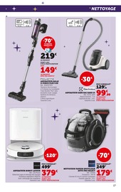 Aspirateur Sans Sac Angebote im Prospekt "Nos PRIX BAS illuminent vos fêtes" von Super U auf Seite 17