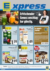 Aktueller EDEKA Supermarkt Prospekt in Taufkirchen und Umgebung, "Erfrischender Genuss unschlagbar günstig" mit 4 Seiten, 14.01.2025 - 18.01.2025