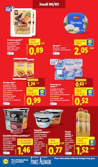 Promo La Laitière dans le catalogue Lidl du moment à la page 12