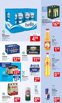 Krombacher im aktuellen famila Nordost Prospekt (Langenhagen) Krombacher im famila Nordost Prospekt "besser als gut!" mit 24 Seiten (Langenhagen)