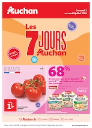 Prospectus Auchan Hypermarché à Scy-Chazelles, "Les 7 Jours Auchan", 36 pages, 02/07/2024 - 08/07/2024