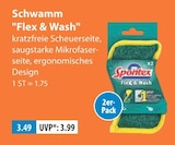 Flex & Wash von Spontex für 3,49 € bei V-Markt im Angebot Flex & Wash von Spontex im aktuellen V-Markt Prospekt