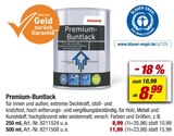 Premium-Buntlack bei toom Baumarkt im Rathenow Prospekt für 8,99 €