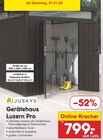 Gerätehaus Luzern Pro Angebote von Juskys bei Netto Marken-Discount Baden-Baden für 799,00 €