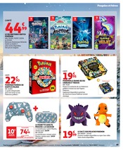 Promos Pokémon dans le catalogue "EMBARQUEZ POUR LE PAYS DES JOUETS" de Auchan Hypermarché Pokémon en promo dans le catalogue Auchan Hypermarché à la page 61