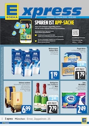Aktueller E xpress Supermarkt Prospekt in Pliening und Umgebung, "SPAREN IST APP SACHE" mit 4 Seiten, 29.09.2025 - 04.10.2025