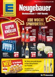 Aktueller EDEKA Supermärkte Prospekt für Kirchehrenbach: JEDE WOCHE SPARVORTEILE mit 2} Seiten, 04.11.2024 - 09.11.2024