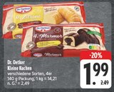 Kleine Kuchen im Angebot bei EDEKA in Erlangen Kleine Kuchen Angebote von Dr. Oetker bei EDEKA Erlangen für 1,99 €