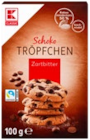 Schokotröpfchen Zartbitter von K-CLASSIC für 1,11 € bei Kaufland im Angebot Schokotröpfchen Zartbitter von K-CLASSIC im aktuellen Kaufland Prospekt