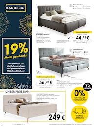 Bett Angebot im aktuellen HARDECK Prospekt auf Seite 6