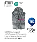 Bademantel Angebote von LERUM bei JYSK Bergkamen für 15,00 €