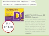 Vitamin D3 2000 I.E. Kapseln von VIGANTOLVIT im aktuellen LINDA Premiumapotheke Prospekt
