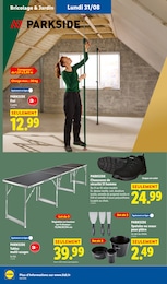 Offre Table De Jardin dans le catalogue Lidl du moment à la page 54