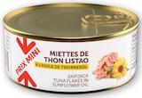 Miettes de thon à l'huile de tournesol - PRIX MINI en promo chez U Express Poitiers à 0,81 €