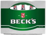 Pils im Angebot bei REWE in Walldorf Pils Angebote von Beck's bei REWE Walldorf für 10,99 €