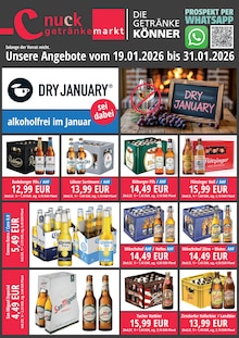 Lübzer im aktuellen Nuck Getränke Prospekt (Dresden) Lübzer im Nuck Getränke Prospekt "DIE GETRÄNKEKÖNNER" mit 2 Seiten (Dresden)