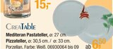 Mediteran Pastateller; Pizzateller Angebote von CREATABLE bei Opti-Wohnwelt Würzburg für 6,50 €