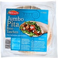 Jumbo Pita Brot-Taschen bei Kaufland in Bremerhaven Jumbo Pita Brot-Taschen im Angebot bei Kaufland Bremerhaven für 1,11 €