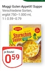 Guten Appetit! Suppe bei GLOBUS im Prospekt "" für 0,59 €
