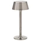 LED-Leuchte tragbar batteriebetrieben dimmbar/vernickelt für draußen von AVHÅLL im aktuellen IKEA Prospekt für 29,99 €