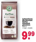Aktuelles Bio Gourmet Kaffee klassisch gemahlen Angebot bei E center in Heidelberg ab 9,99 €