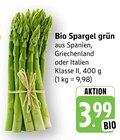 Bio Spargel grün Angebote bei E center Tübingen für 3,99 €