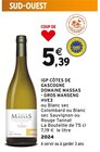 IGP Côtes de Gascogne Gros Manseng HVE3 - Domaine Massas dans le catalogue Intermarché