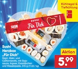Netto Marken-Discount Steinhagen - Sushi Herzbox „Für Dich“ Angebot im Prospekt Sushi Herzbox „Für Dich“ bei Netto Marken-Discount im Steinhagen Prospekt für 5,99 €