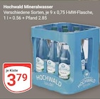 Mineralwasser von Hochwald im aktuellen GLOBUS Prospekt