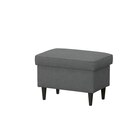 Hocker mit Aufbewahrung Nordvalla dunkelgrau Nordvalla dunkelgrau Angebote von STRANDMON bei IKEA Bünde für 70,00 €
