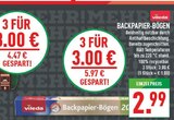 Backpapier-Bögen im Angebot bei Marktkauf in Paderborn Backpapier-Bögen Angebote von Vileda bei Marktkauf Paderborn für 3,00 €