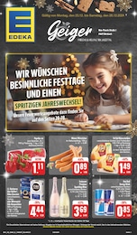 EDEKA Prospekt für Niedernhall: "Wir lieben Lebensmittel!", 28 Seiten, 23.12.2024 - 28.12.2024