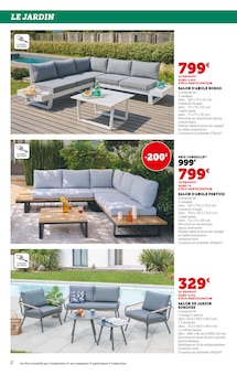 Promotion Meuble Salon dans le prospectus Hyper U, valable du 29/04/2025 au 11/05/2025 Promo Meuble Salon dans le catalogue Hyper U du moment à la page 2