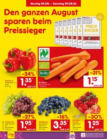 Paprika im aktuellen Netto Marken-Discount Prospekt (Krefeld) Paprika im Netto Marken-Discount Prospekt "Aktuelle Angebote" mit 68 Seiten (Krefeld)