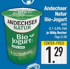 Bio-Jogurt im EDEKA Prospekt Bio-Jogurt von Andechser Natur im aktuellen EDEKA Prospekt für 1,29 €