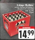 Weißbier Angebote von Erdinger bei EDEKA Dormagen für 14,99 €