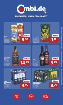 Jack Daniels im combi Prospekt "Markt - Angebote" mit 32 Seiten (Löhne)