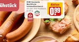 Westfälische Schinkenfleischwurst Angebote von REWE Hausmarke bei REWE Dorsten für 0,99 €